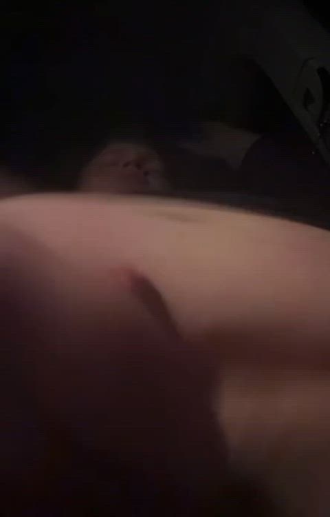 Jerking off in my car