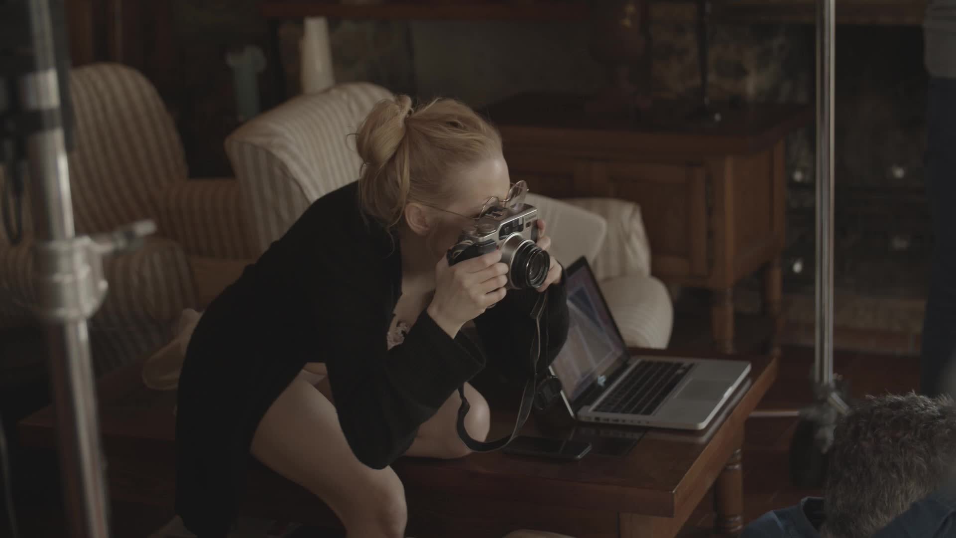 Get BTS with Nat Portnoy, Baby Nicols And Sylvan filming a sexy threesome