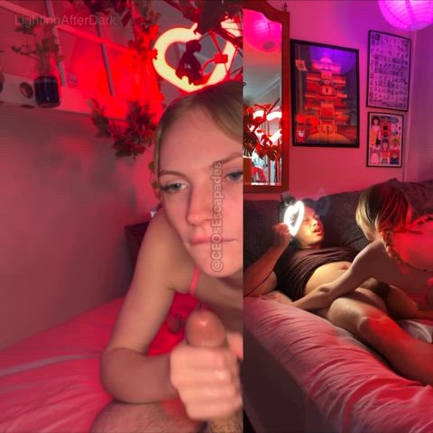 18 year old Chloe Doll took a break from volleyball practice to dress like a stripper and fuck me