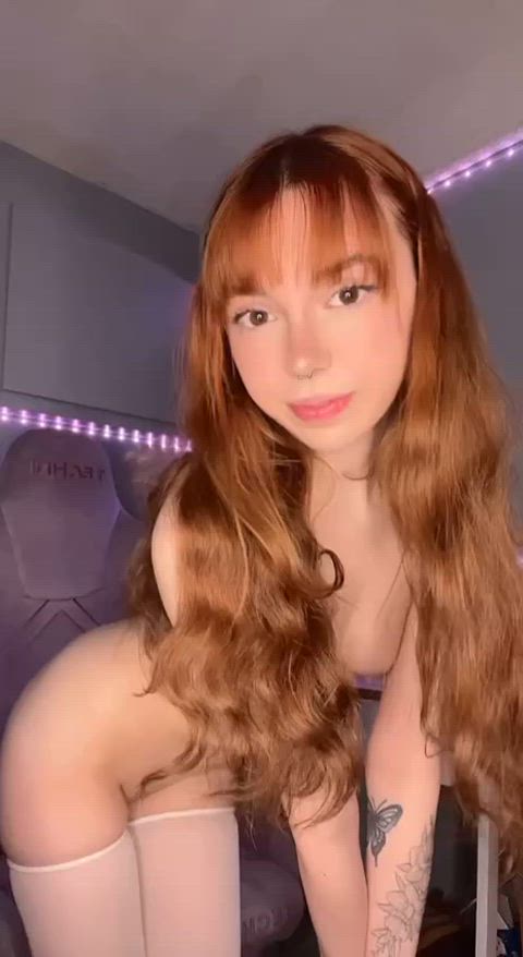 Amateur Asian Belle Delphine Petite Redhead School Solo Teen Teens TikTok Porn GIF by miamiaof