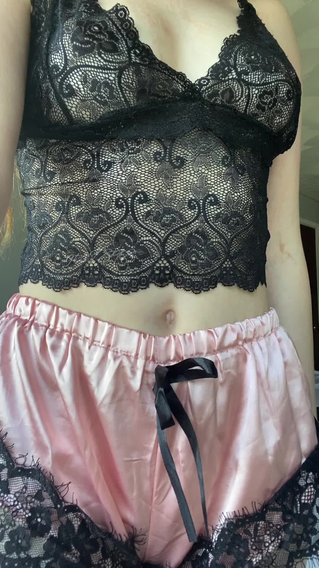 Stripping out of my lingerie for you