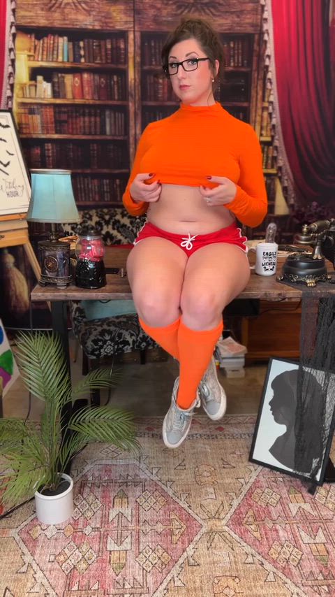 My glasses aren’t the only thing that slips when I’m excited.