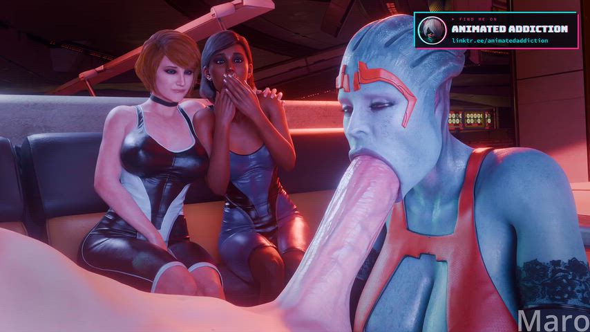 3D Animation Blowjob Cartoon Hardcore NSFW Rough Rule34 SFM Porn GIF by animatedaddiction3