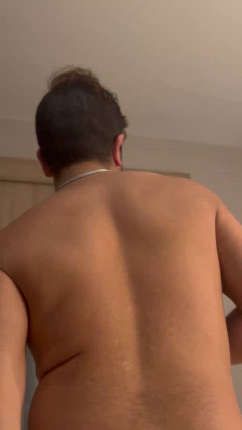 This guy rode me in his hotel room