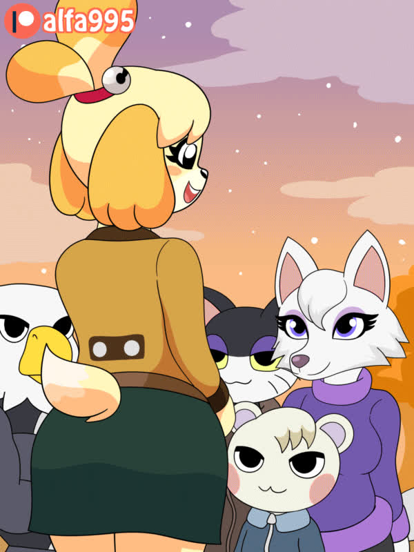 Bad day for Isabelle to forget wearing panties
