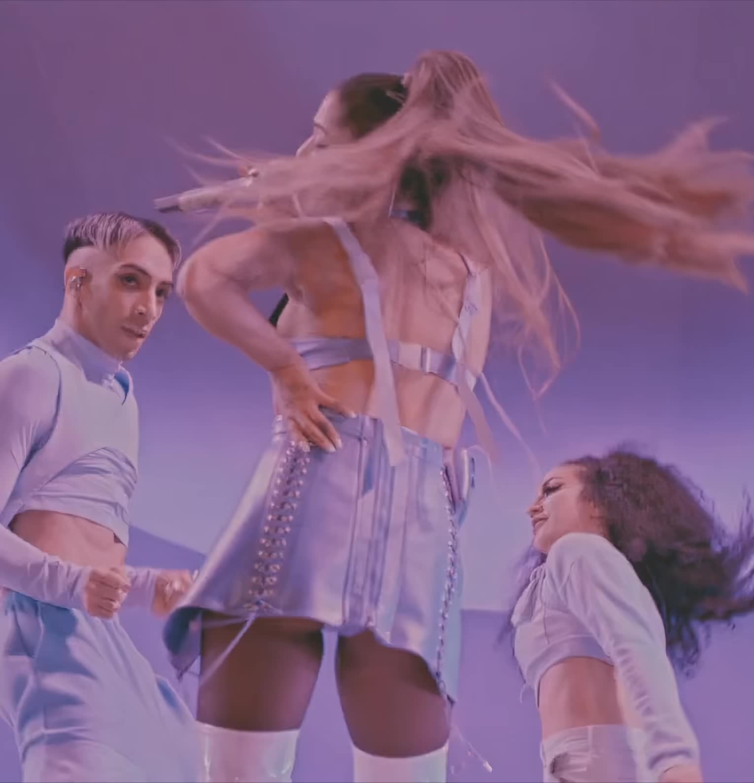 Upskirt from her Netflix trailer