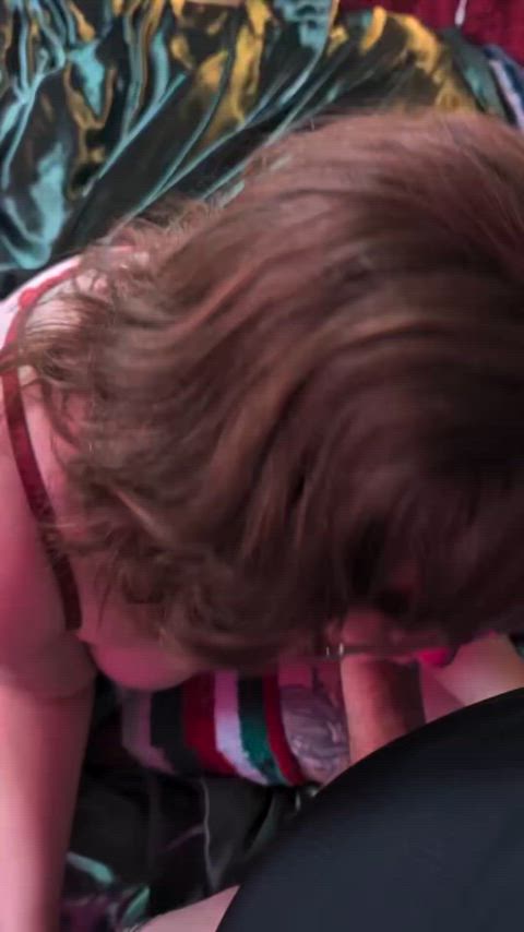 He blew a big load on my tits ☺️ Where would you put it? 😏💦