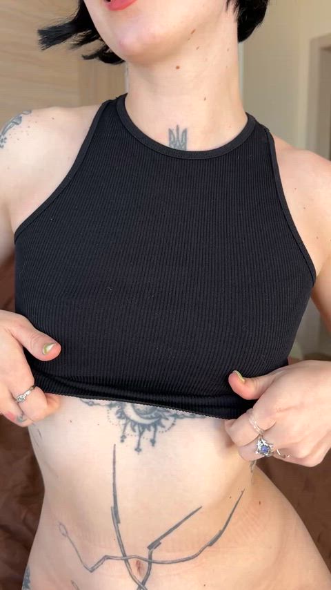 Under my shirt