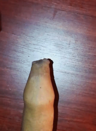 Cum Squirting Out of Foreskin
