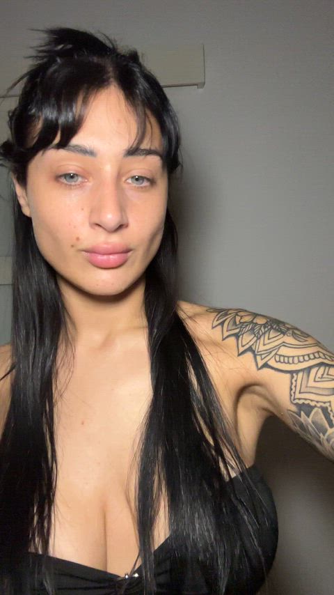 If I let you take me home after dinner, are my tits the first thing you’d grab?