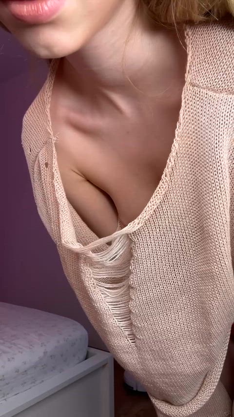 I'm always without bra