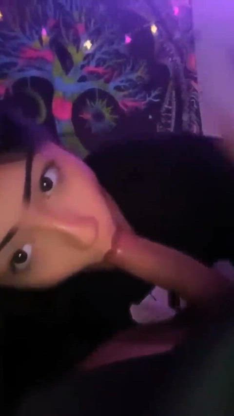 Amateur Big Dick Blowjob Cum In Mouth Cute Handjob Homemade Latina Latino Sloppy Porn GIF by populardick