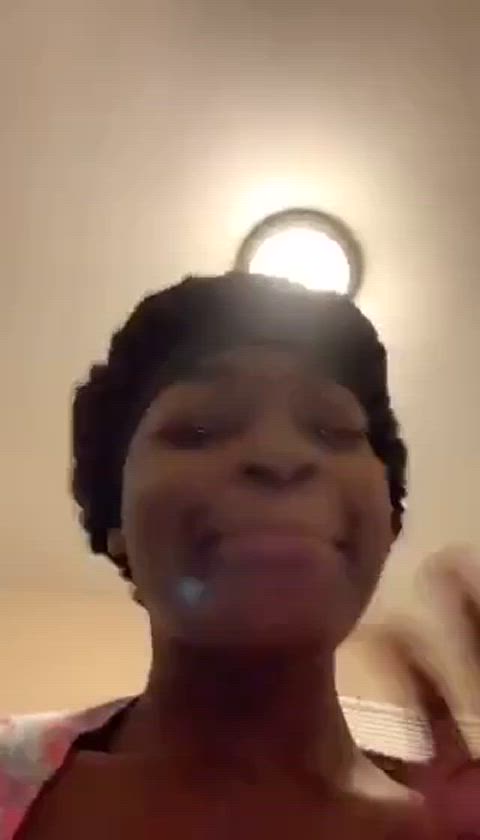 Amateur Big Tits Ebony Homemade Lesbian Masturbating Pussy Solo Wet Wet Pussy Porn GIF by populardick