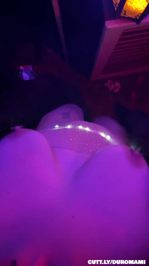 Amateur Big Tits Club Dancing Exhibitionist Flashing Nightclub Nudity Public Porn GIF by duromami