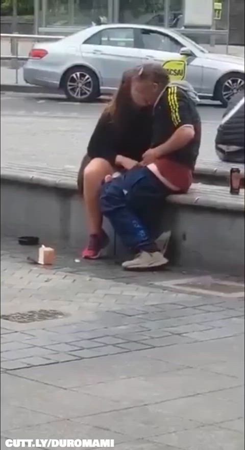 Amateur Blowjob Exposed Funny Porn Public Trashy Trashy Boners r/CaughtPublic r/ExposedToStrangers Porn GIF by duromami