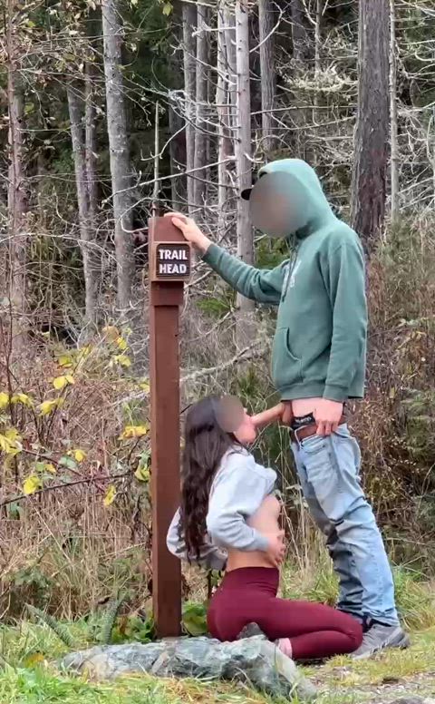 It pays to stop and read the trail signs properly.