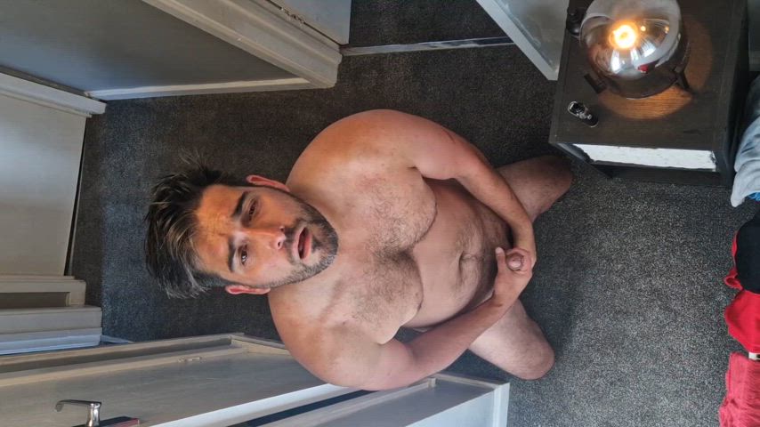 Would you rather jerk our hard boners together? Or get down and suck me? Kal (41)