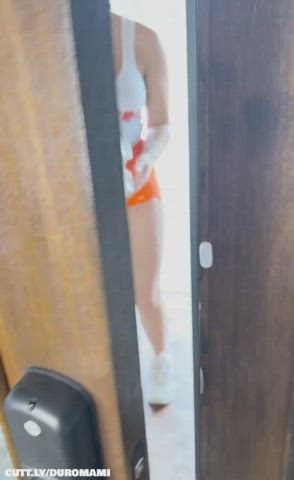 Big Ass Big Tits Cum On Tits Cumshot Delivery Hooters Rough Standing Doggy Teen Porn GIF by duromami