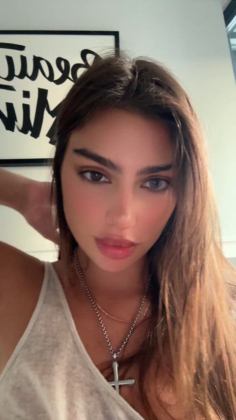 I slowly reveal my boobs so u can catch every moment