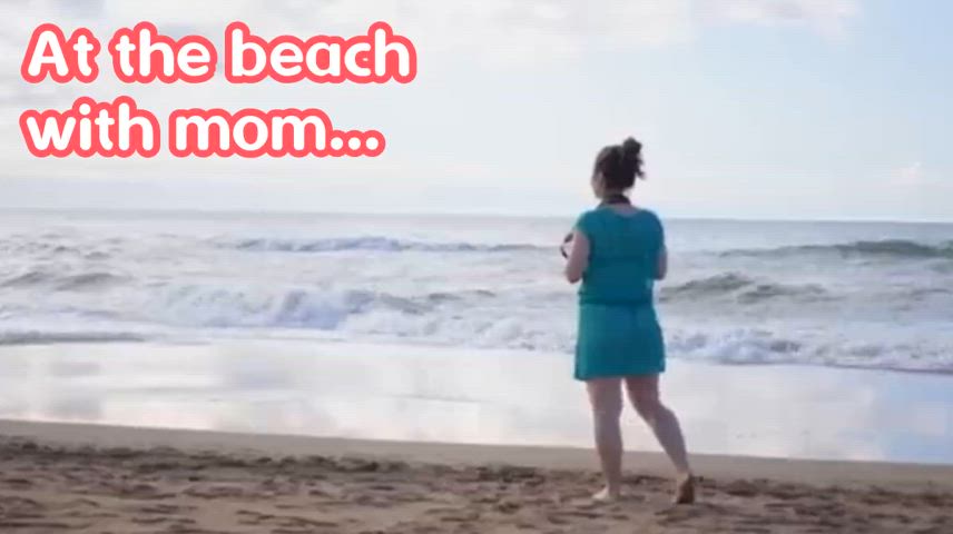 You followed mom to the beach and saw what you shouldn't have (source: Verashia & Caribbeanboy; this is professionally acted, NOT A CREEP VIDEO)