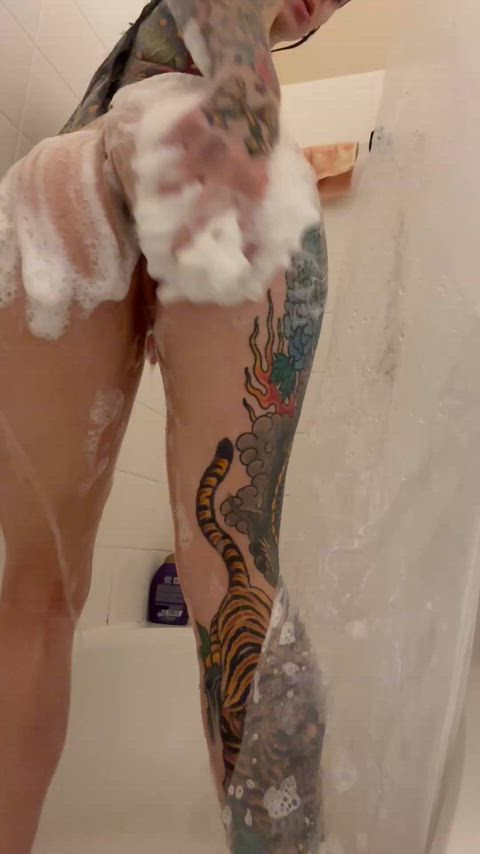 Getting that deeeeep clean