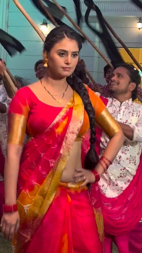 Kajal Tripathi navel