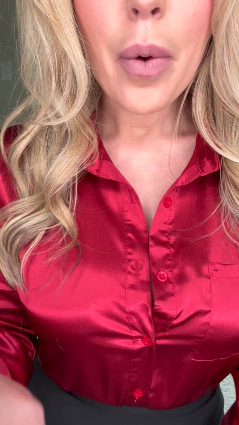 Too much cleavage for the office
