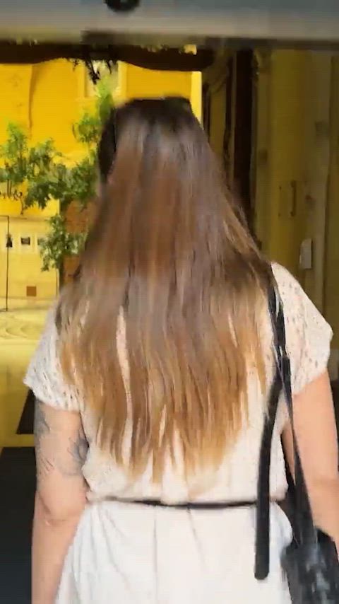 Amateur Ass Big Ass Booty Exhibitionism Exhibitionist Hairy Lesbian Lesbians Public Porn GIF by ersties