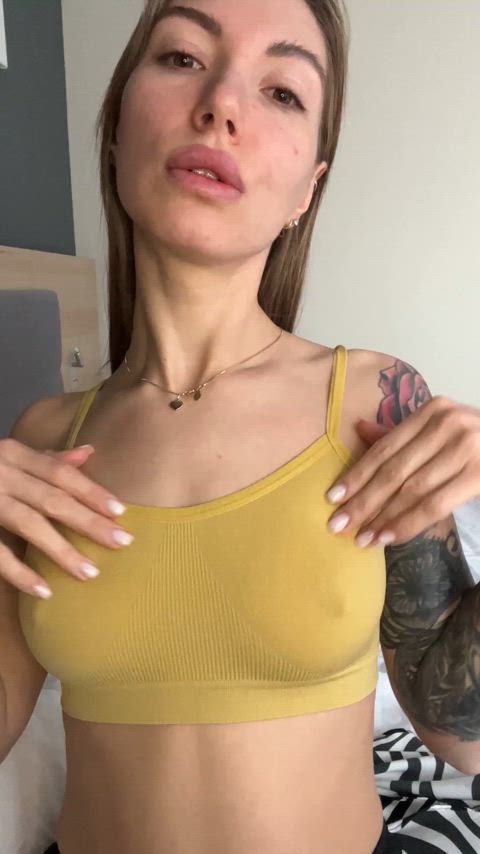 My sunny and pretty puffy nipples