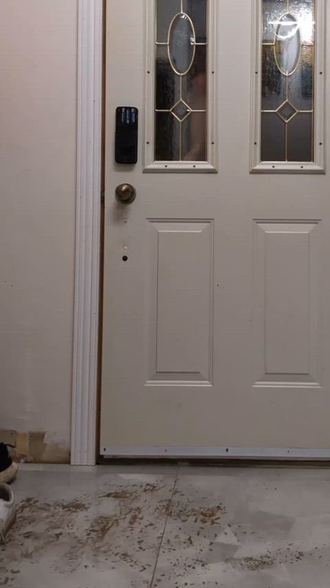 Coming home with a huge gape