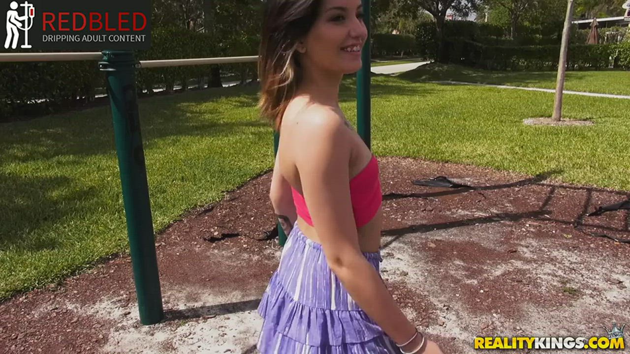 Petite Skirt Teen Porn GIF by redbledcom