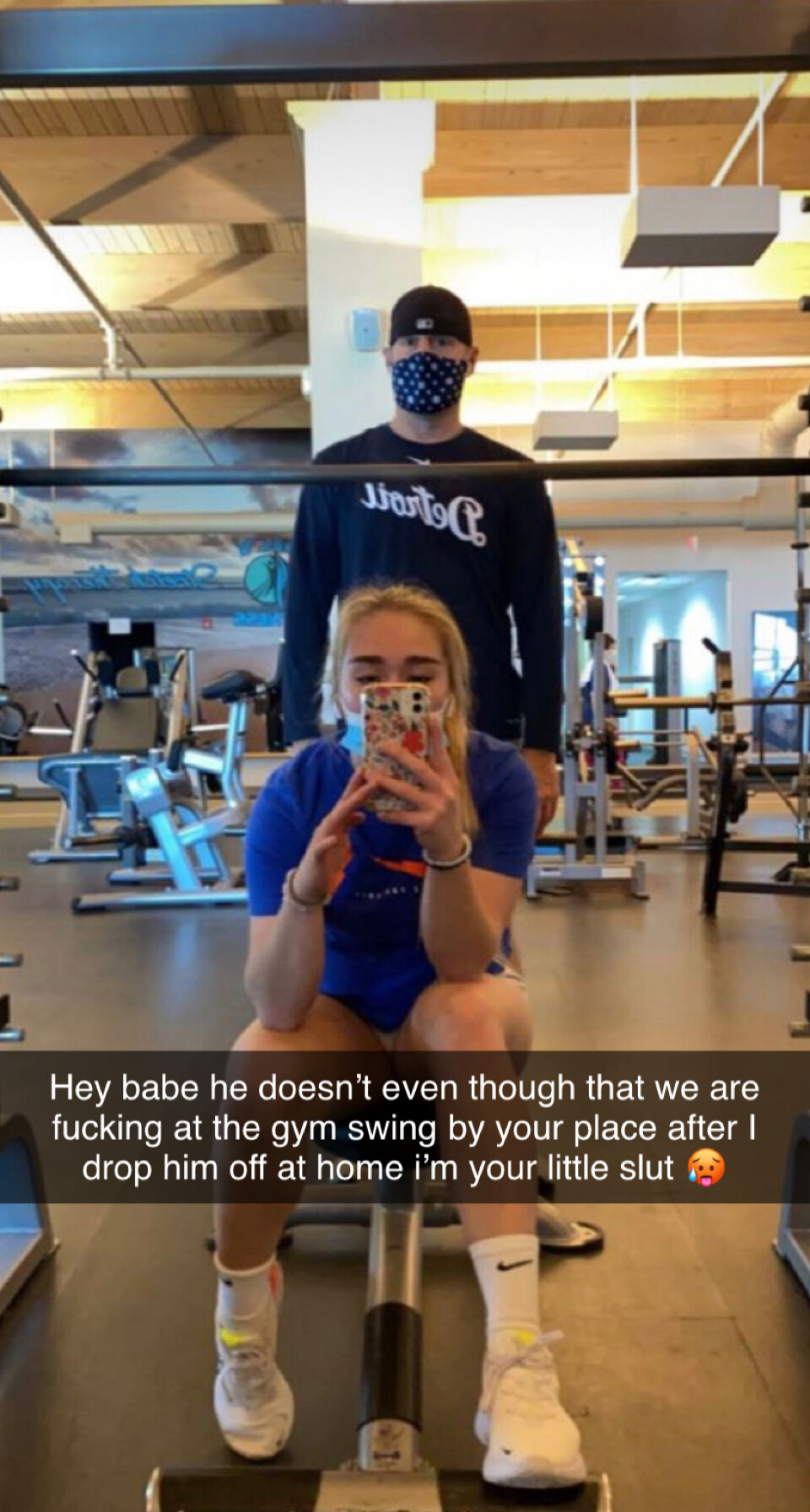Amateur cheating girlfriend gym