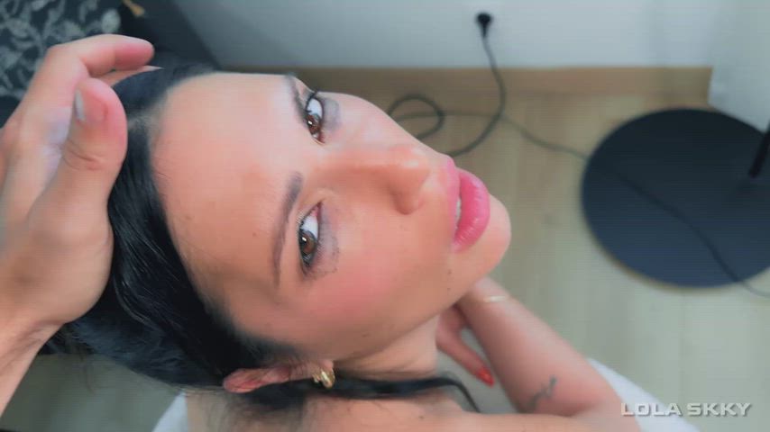 Grab my hair and fuck my ass deep