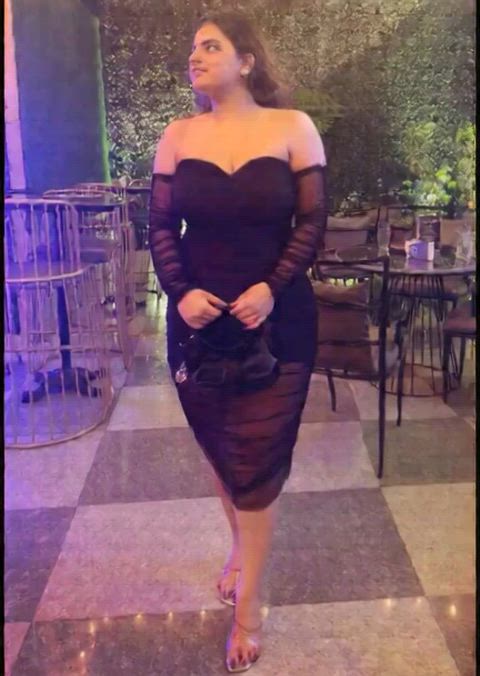 Stripping herself at Club Night Fun...