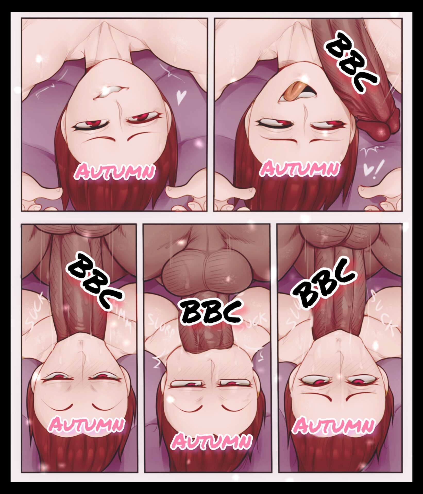 Lesbian anime autumn rain