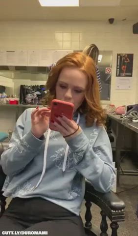 Big Dick Blowjob Exhibitionist Exposed Funny Porn Public Redhead Voyeur Porn GIF by duromami