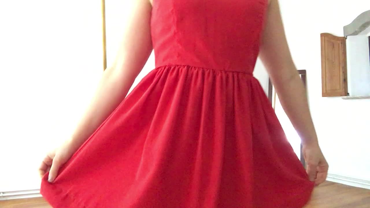 Like my new dress?