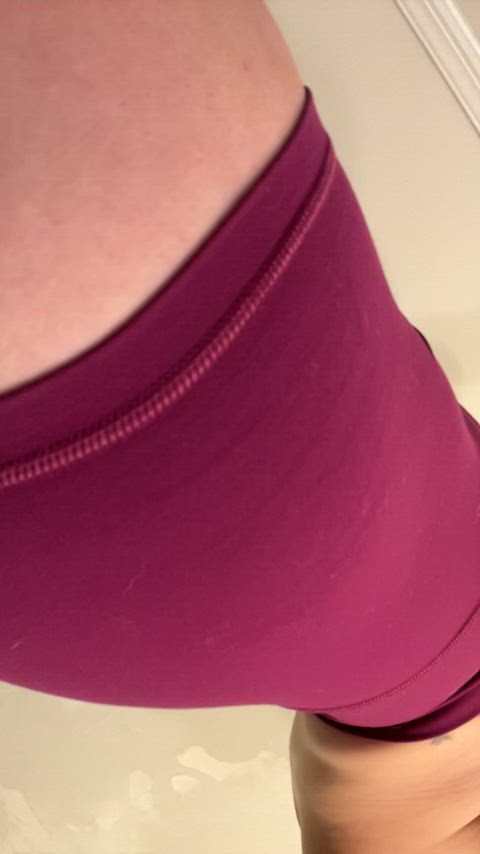A little sweat in the crease… that’s how you know this peach worked