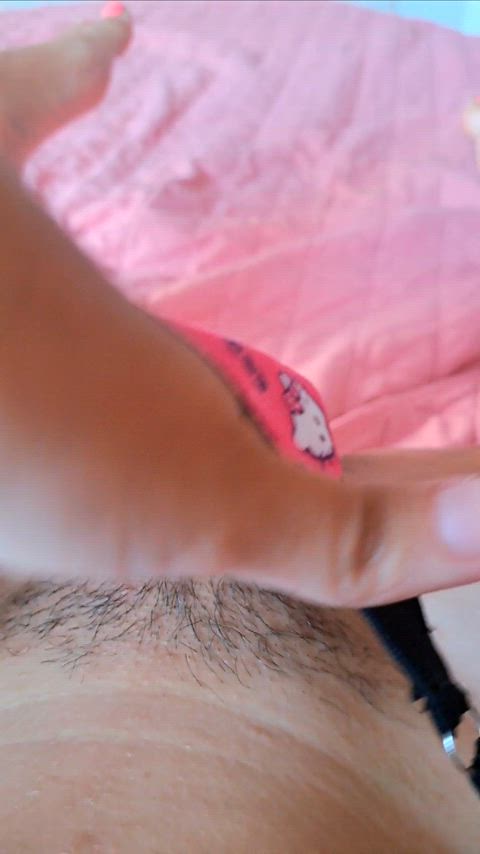 Kiss my hairy pussy and taste how wet I am