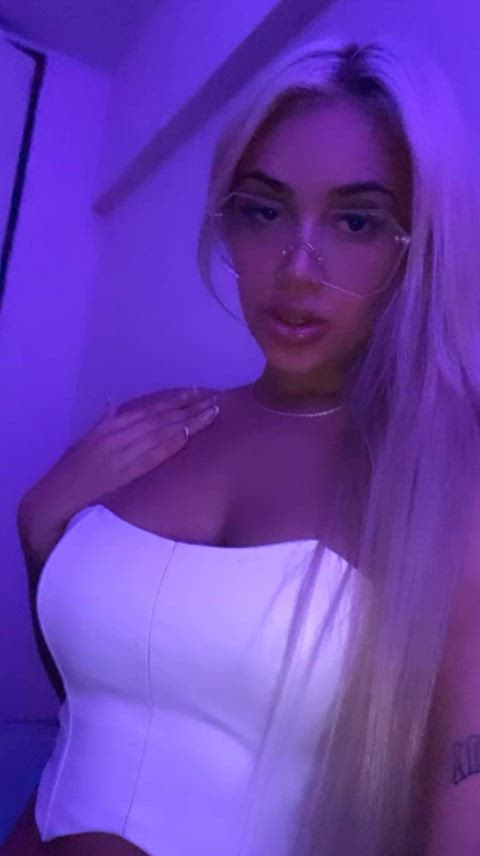 Suck or squeeze my pierced nips?