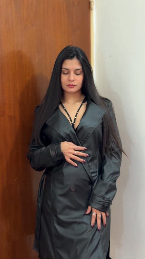 There’s something about black… it seduces me and unleashes my wild side