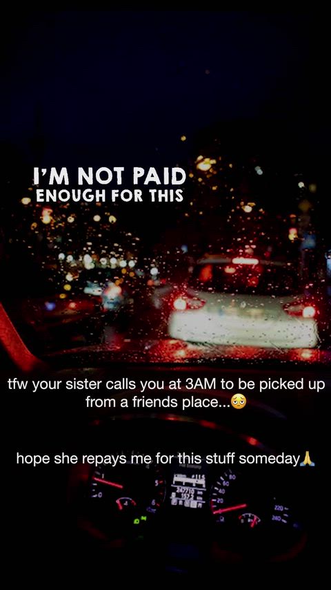 (B/S) Sis makes it worth