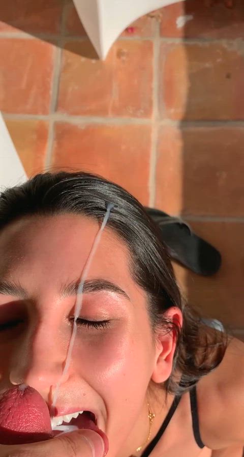 Shoot all over my face