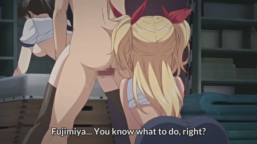 Succubus Appli Gakuen Saimin - Threesome scene