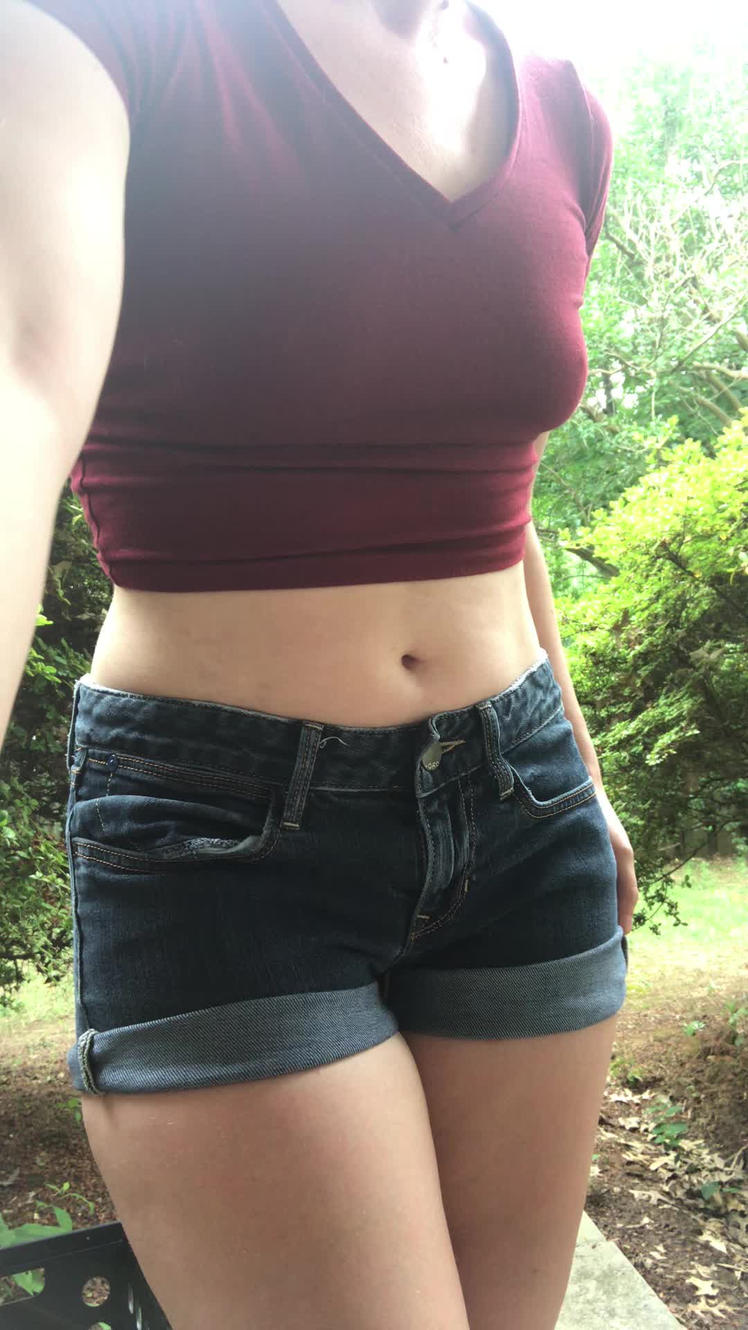 It’s been that kind of hot where my skin begs me to take off my clothes when I’m outside