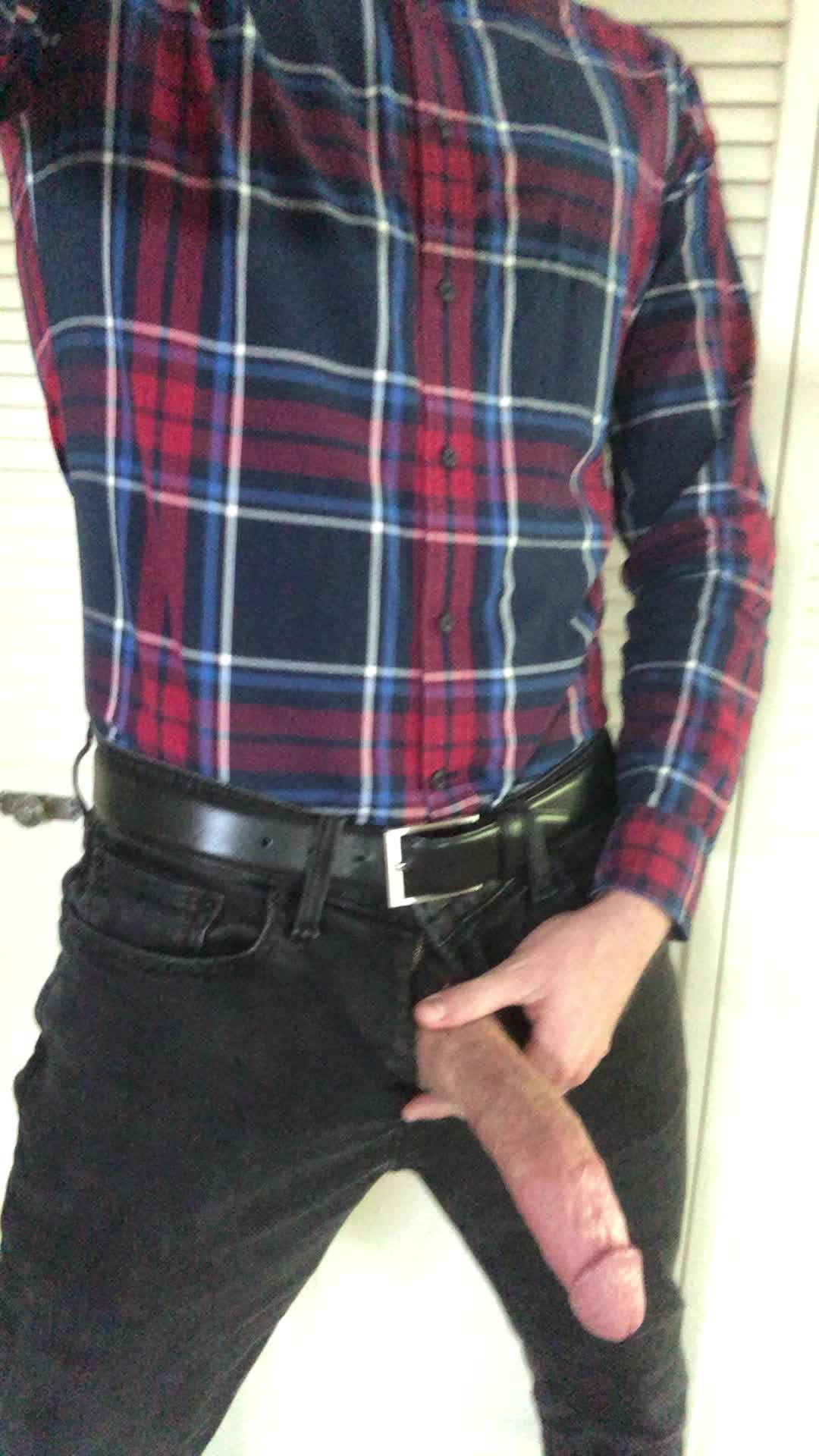 Stroking and dirty talking