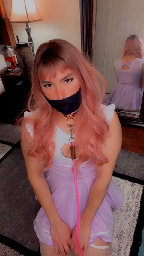 Bambi just wants to be your cute obedient caged doll forever😵‍💫