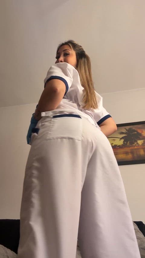 Will you let this nurse treat you all night long?