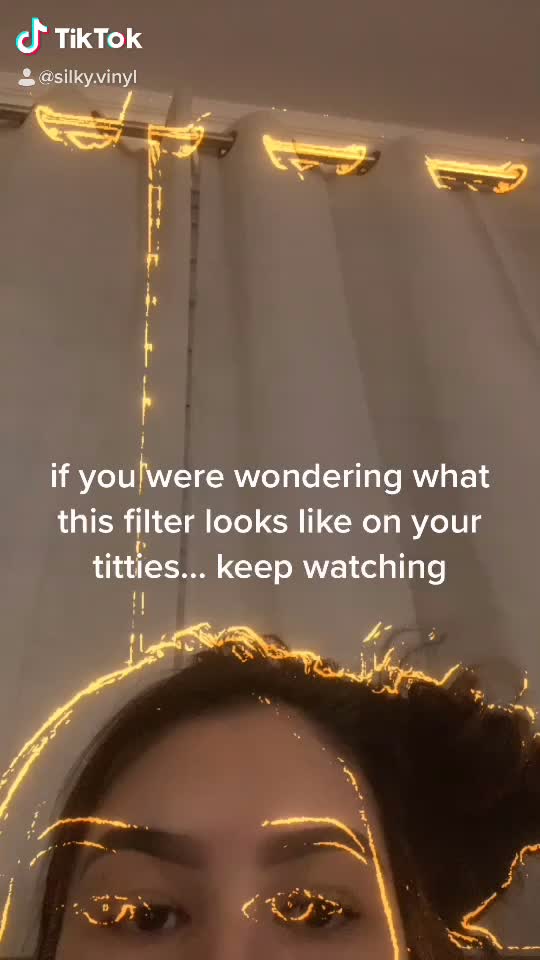 neon lines boobs