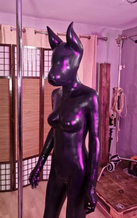 Meet your new rubber sex doll!